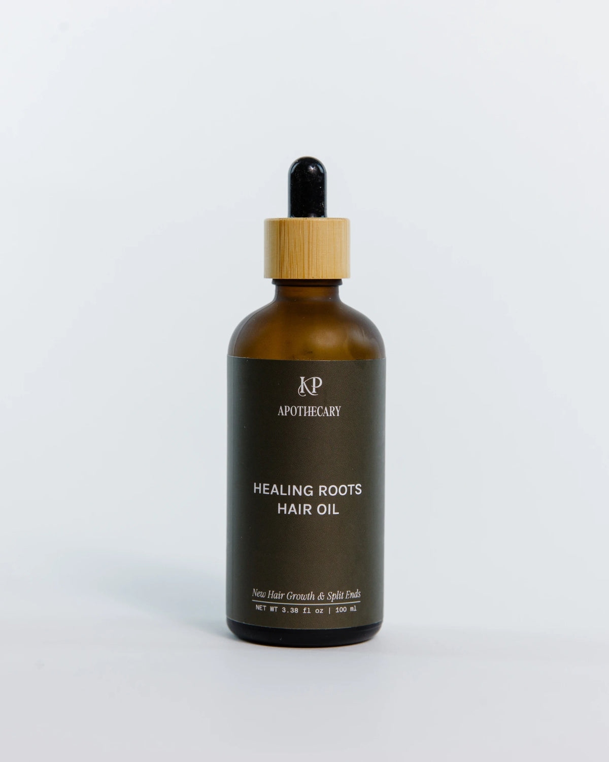 Healing Roots Silicone-Free Rosemary Hair Oil for Growth + Split End Care